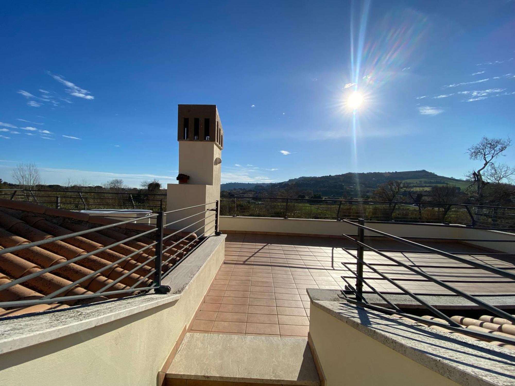 La Terrazza Sul Tetto Apartment Порто Сан Джорджио Екстериор снимка